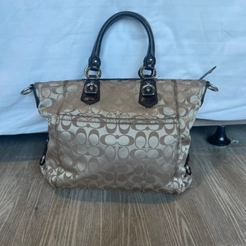 Coach Ashley Signature Sateen Large Satchel F15440