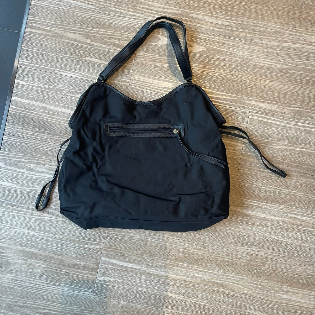 Tory Burch Scout Nylon Slouchy Hobo / Drawstring Satchel