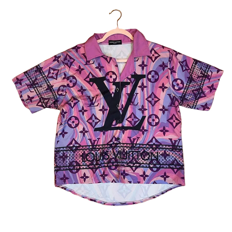 Trashy LV Button up overshirt
