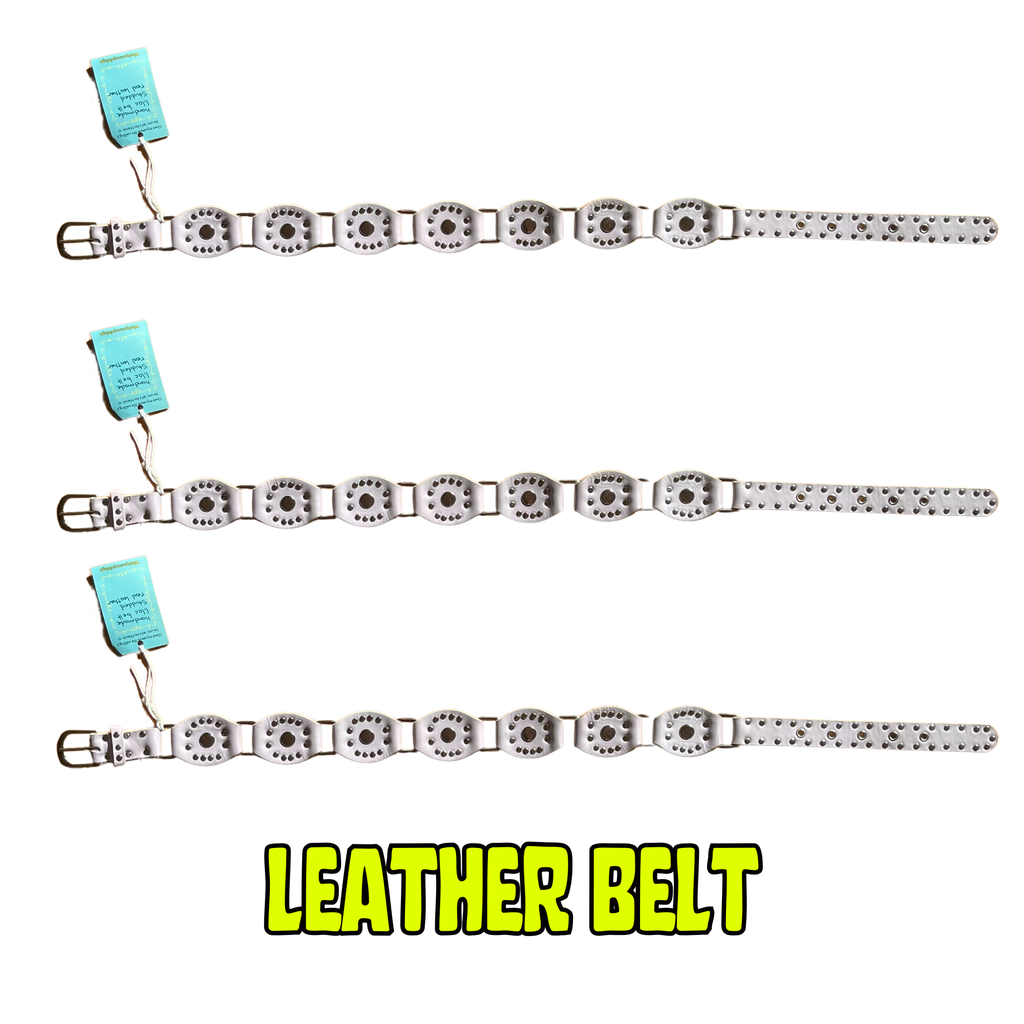 Leather Belt - Lilac