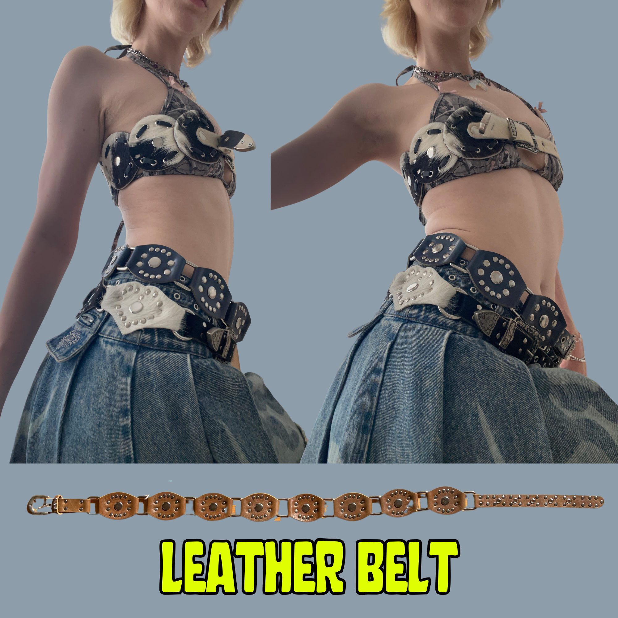 Leather Belt - Tan