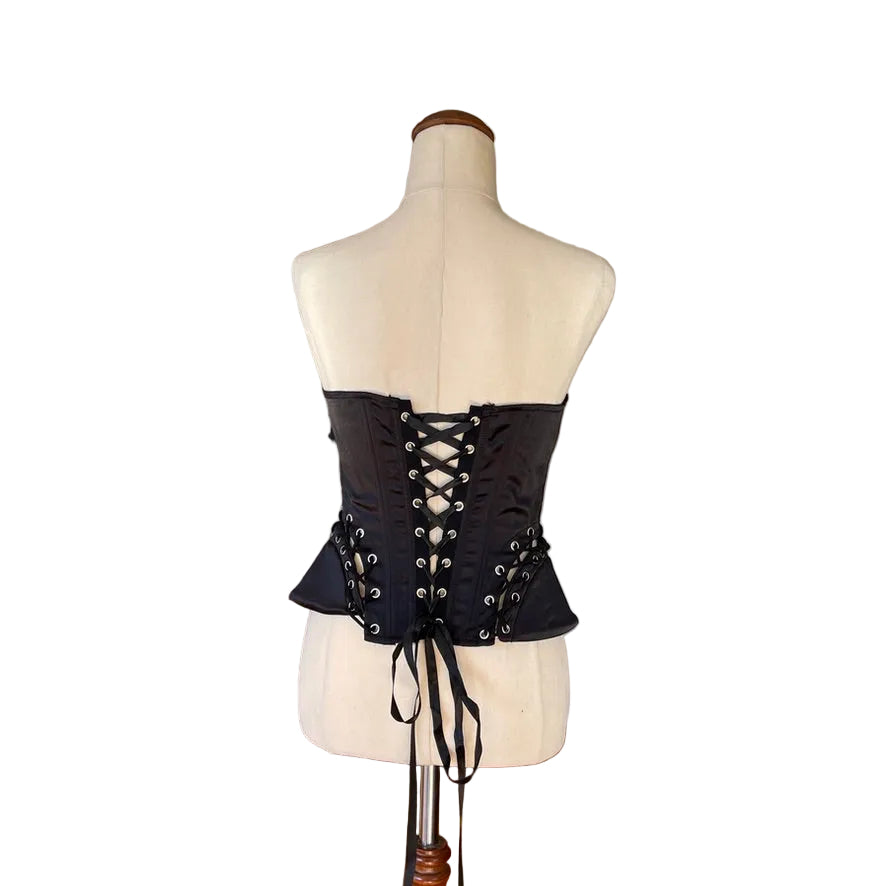 Madonna Corset Bustier Black