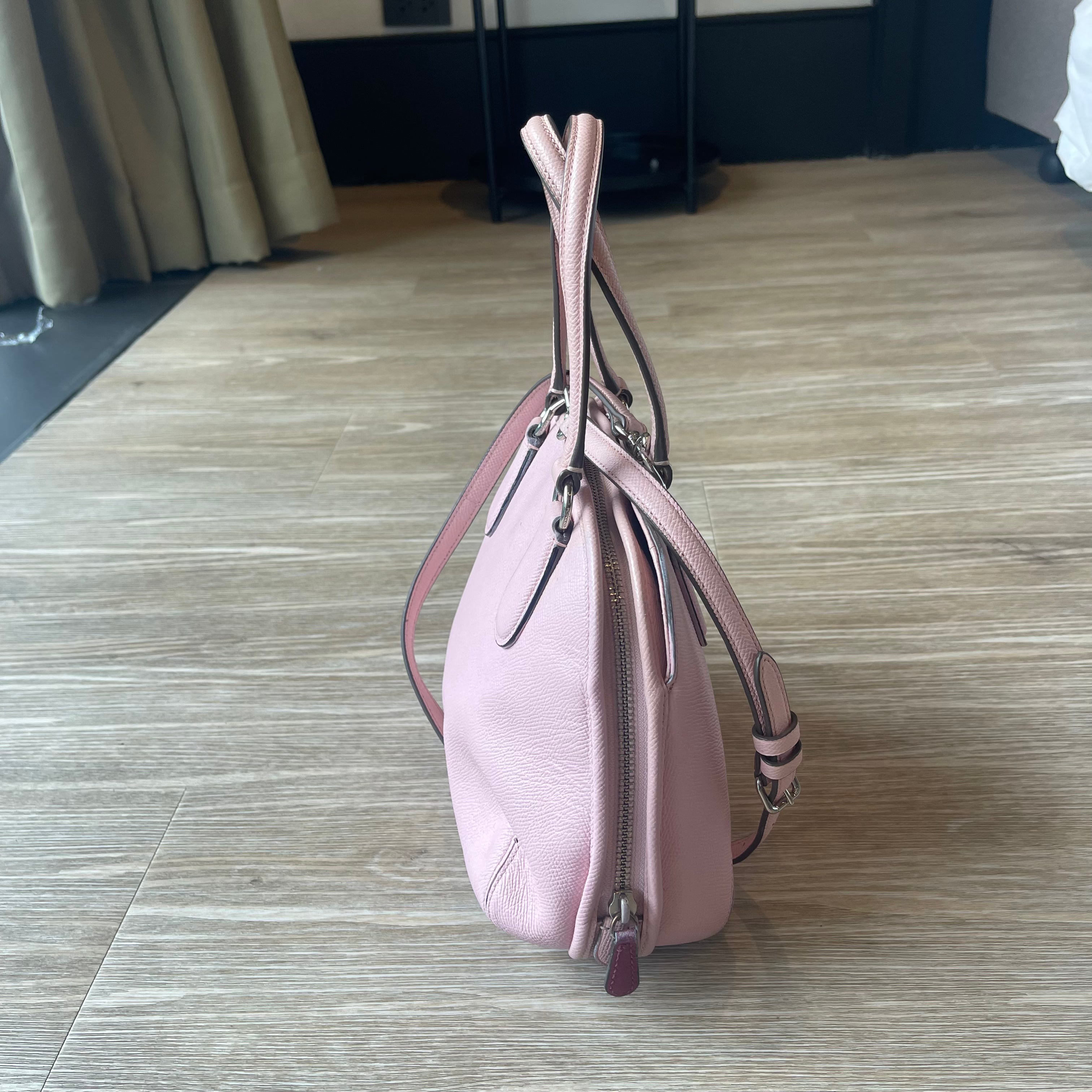 Authentic Coach Mini Prince Street Satchel in Pink (Style 34940) - 2015