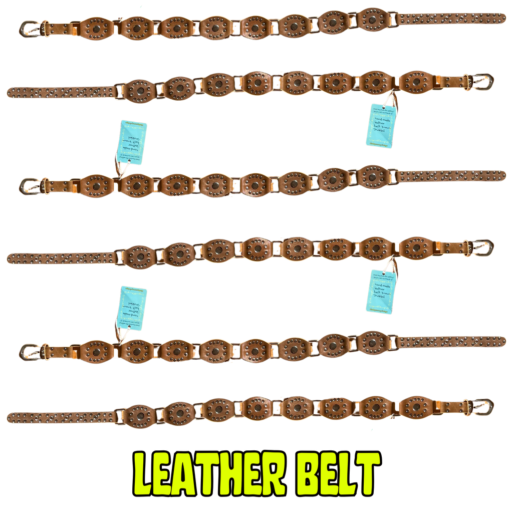 Leather Belt - Tan