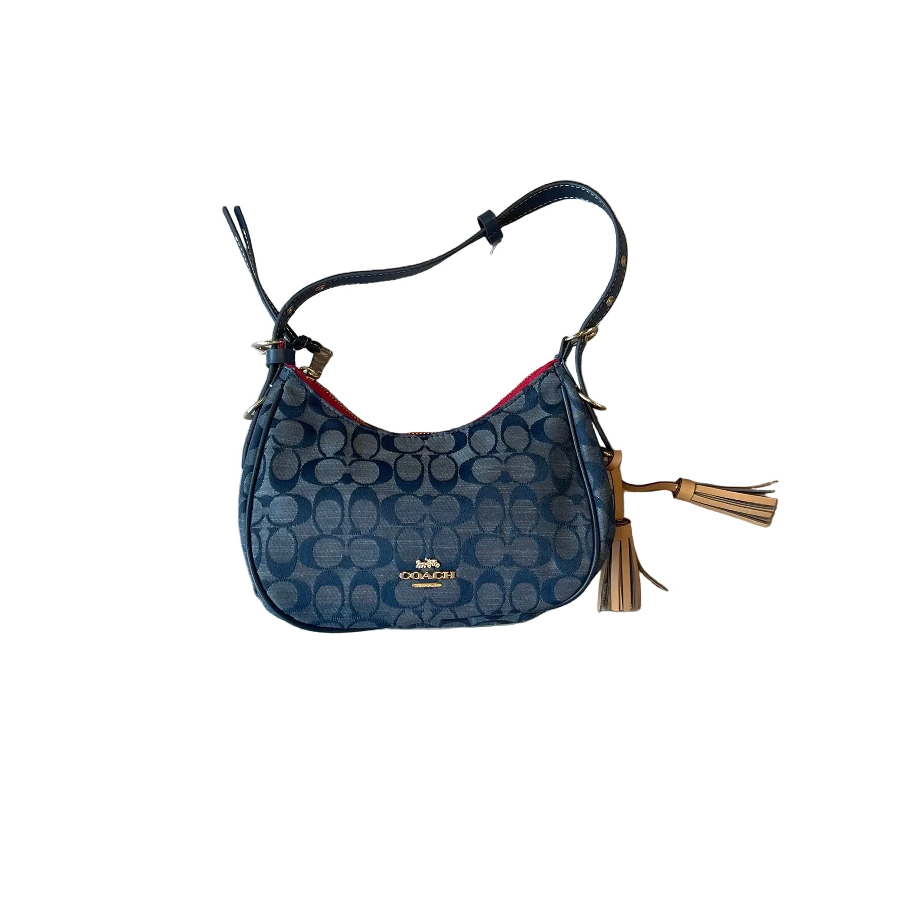Authentic Coach bags Kleo Hobo - Signature Chambray