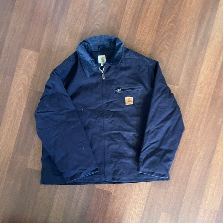 Navy Carhart Jacket - Missing zipper