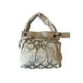 Coach Parker Op Art canvas and leather shoulder bag Style #13420