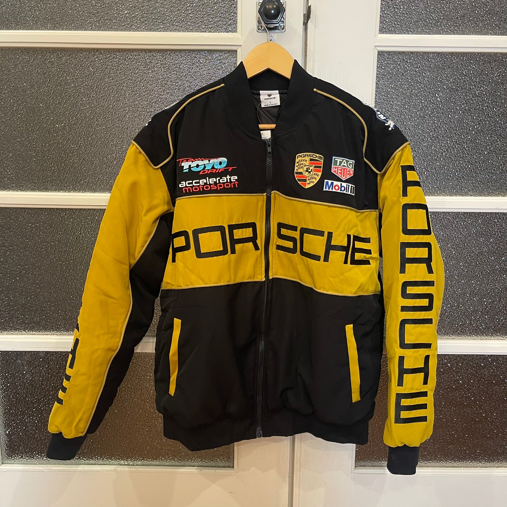 Porsche Racing Jacket Gold