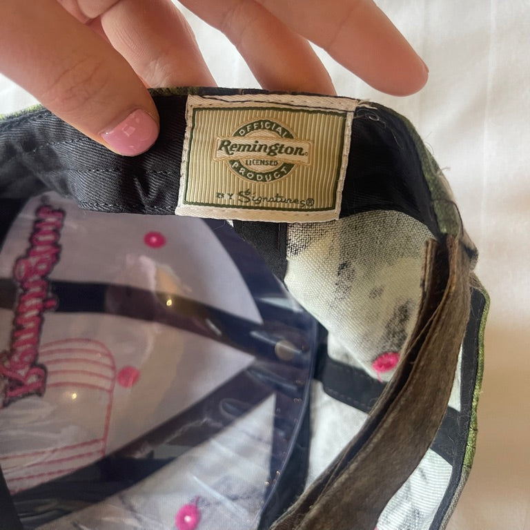 Remington Khaki Camo Cap with Sequin logo
