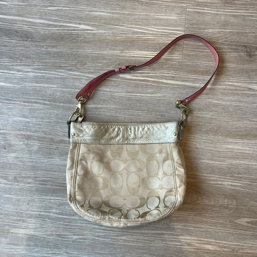 Coach Kristin Signature Ombre / Degradé Hobo Bag.