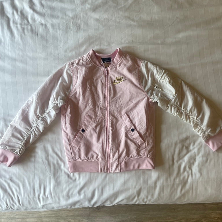 Nike Bomber Jacket - pink with pocket sleeve