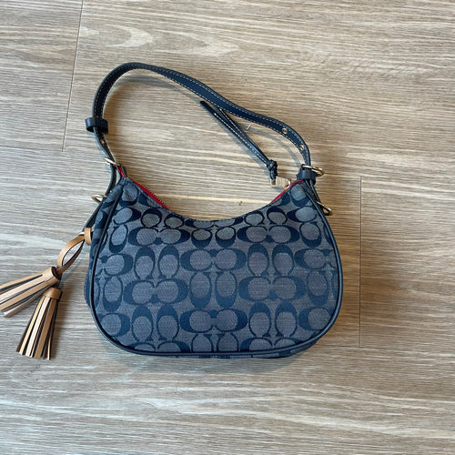 Authentic Coach bags Kleo Hobo - Signature Chambray